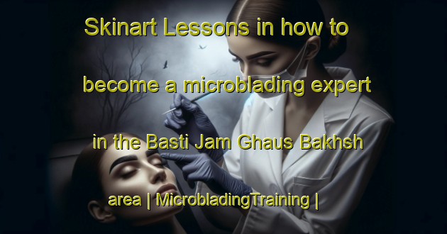 Skinart Lessons in how to become a microblading expert in the Basti Jam Ghaus Bakhsh area | MicrobladingTraining | MicrobladingClasses | SkinartTraining-Pakistan